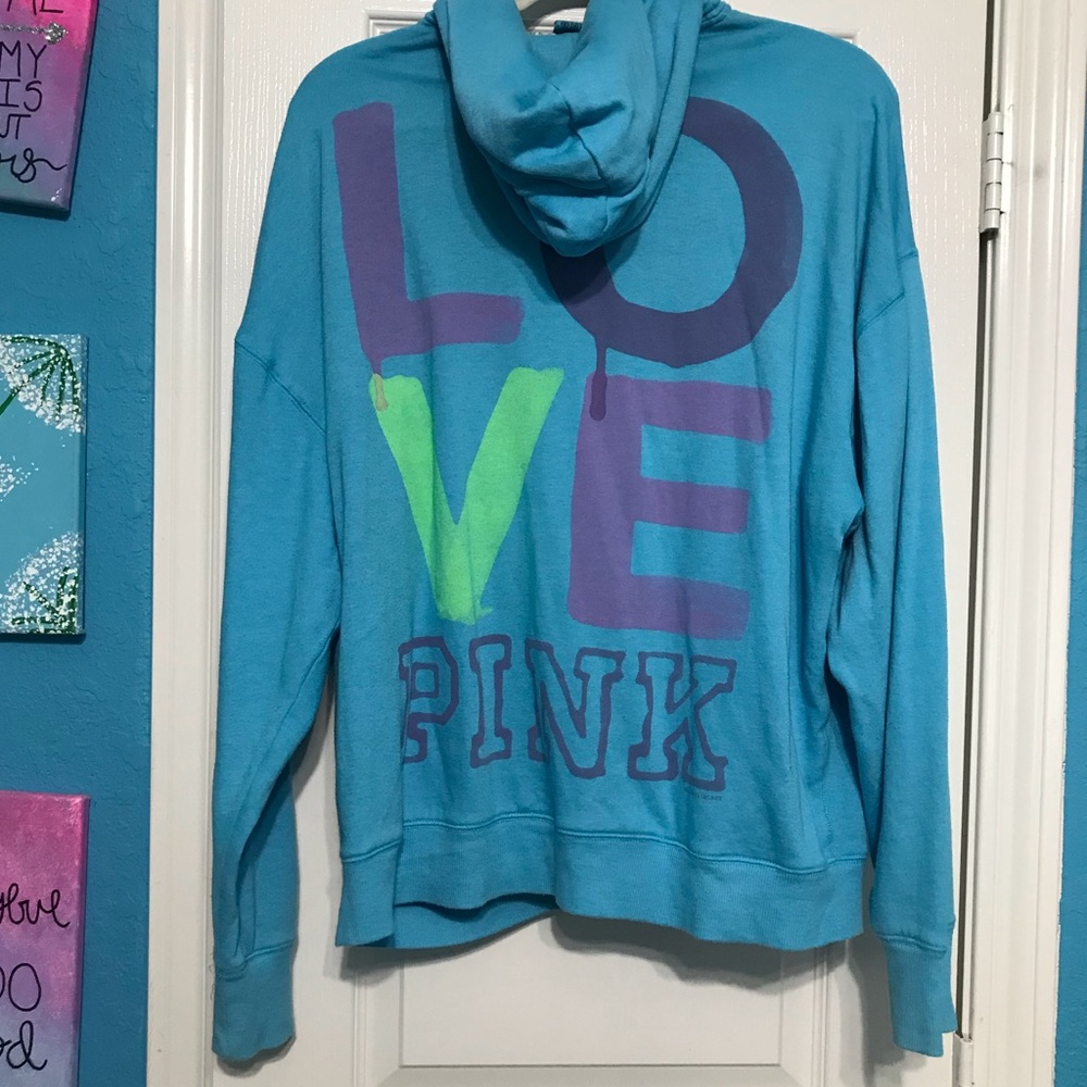 Pink By Victoria’s Secret Zip Up Jacket Medium